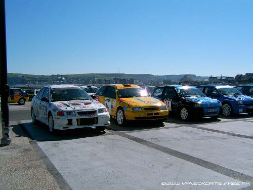 Clio Rallye du Tréport 2006 ( au parc fermé) par Yaneckdame