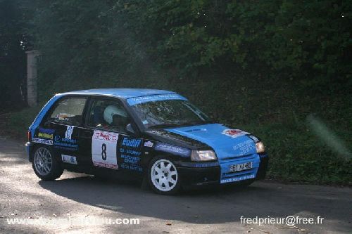 Clio Rallye de Normandie Beuzeville 2006 par Team HERVIEUX