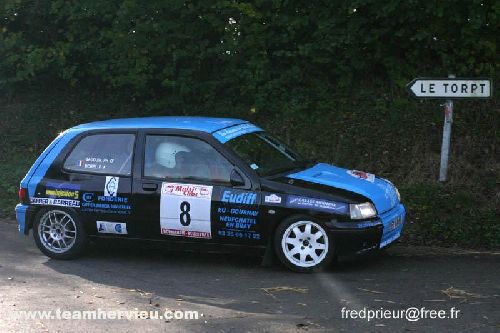 Clio Rallye de Normandie Beuzeville 2006 par Team HERVIEUX