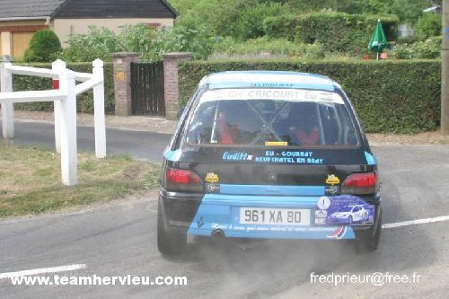 Clio Rallye Kalt Bec 2006 par Team Hervieux