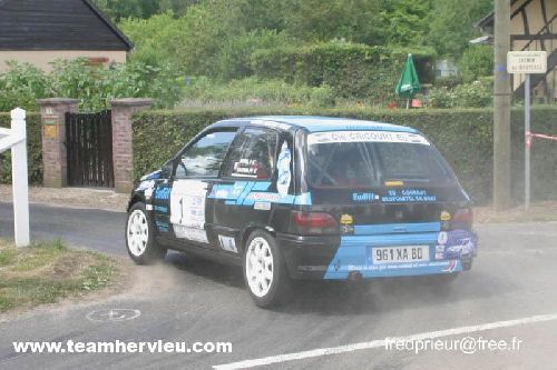Clio Rallye Kalt Bec 2006 par Team Hervieux