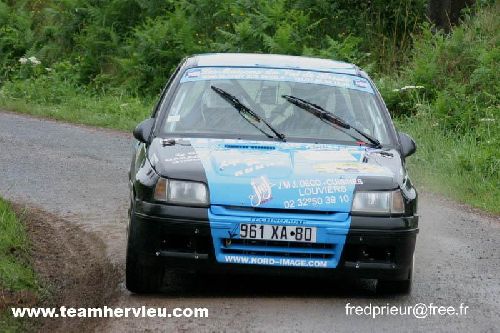 Clio Rallye de La Baie 2006 par Team Hervieux