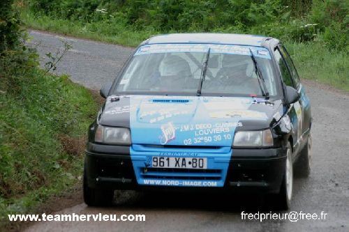 Clio Rallye de La Baie 2006 par Team Hervieux