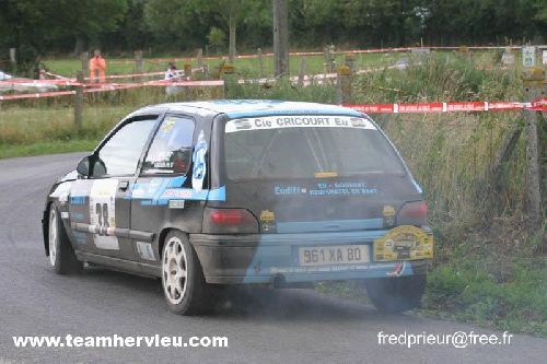 Clio Rallye de La Baie 2006 par Team Hervieux