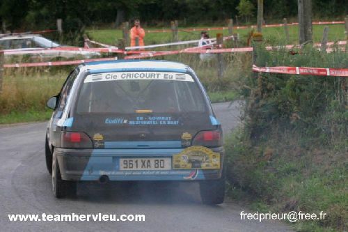 Clio Rallye de La Baie 2006 par Team Hervieux