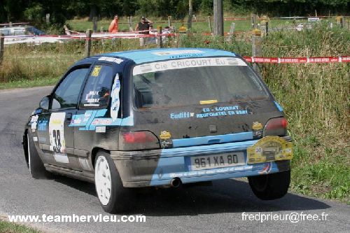 Clio Rallye de La Baie 2006 par Team Hervieux