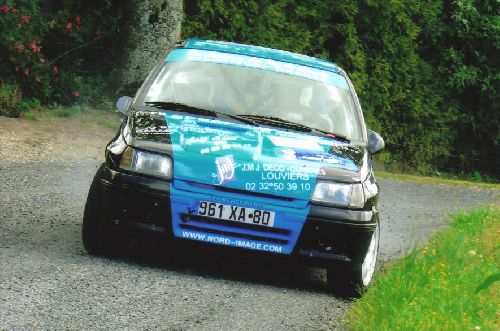 Clio Rallye Kalt Bec 2006 par Fanrallyemat (avant)