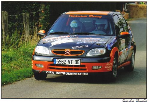 Saxo Groupe N Rallye Porte Normande 2006 par Jean-Luc Bucaille