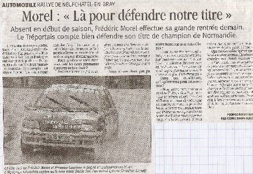 Article du journal 