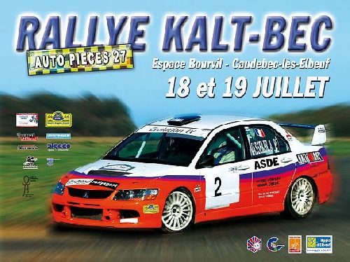 L' affiche de ce rallye KALT BEC 2009