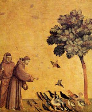 Saint François et les oiseaux