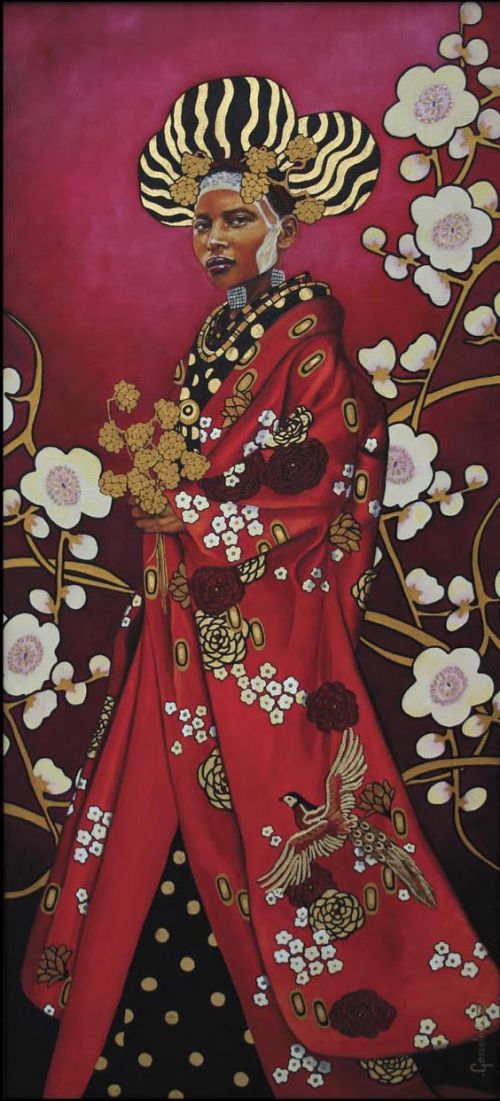 La Massaî en Kimono