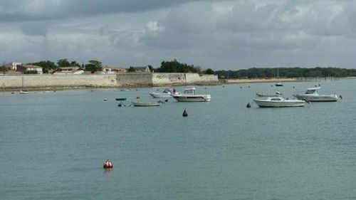 Arrivée à l'Ile d'Aix