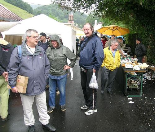 à STE MARIE AUX MINES sous la pluie