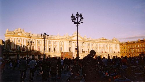 Mai 2005, le Capitole après la victoire contre Paris en finale de la H Cup