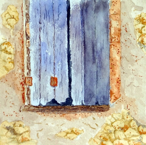 Vieille fenêtre (détail)