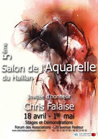 Salon de l'aquarelle du Haillan 2011