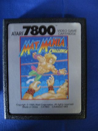 ATARI 7800 / Mat mania challenge