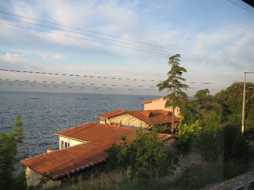 Retour sur Istanbul au petit matin depuis le train