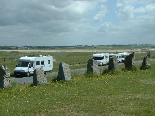 Un petit arrêt pour prendre quelques photos. Sortie Cotentin ( 05/2005 )