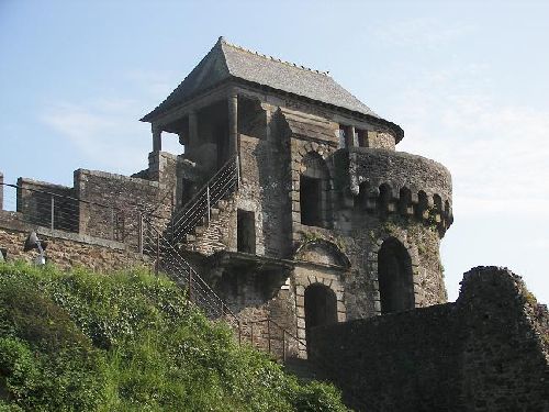 La visite du château de Josselin. 