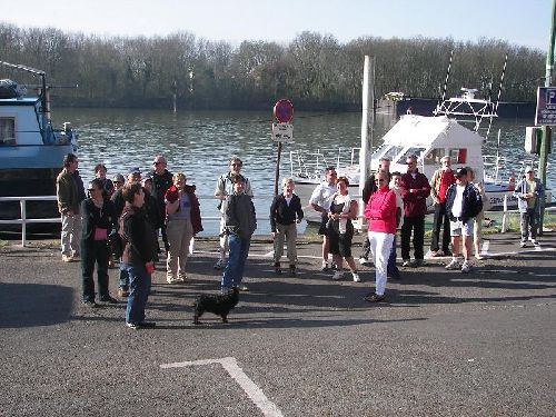 Promenade matinale à Conflans Ste Honorine. 