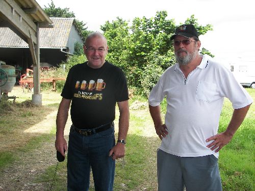 Ce matin, il y en a déjà deux qui ont l'air en forme.