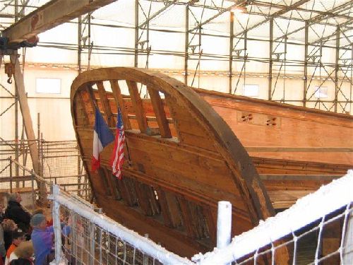 Un défi technique, la construction d'un navire du XVIIIème siècle !