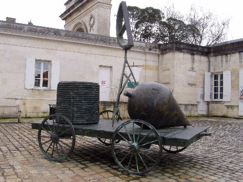 C'est parti pour la visite du chantier de l'Hermione.