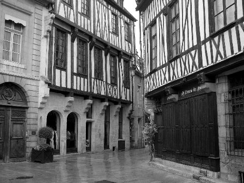 Dijon : façades médiévales