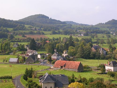 village de Saignes (cantal)