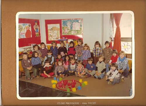 Ecole maternelle Paul Elouard     Déols    Année 1978-1979