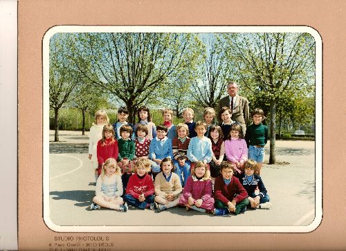 Ecole primaire Paul Langevin  Déols  1982-1983 Mr Moreau