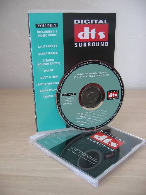 DTS MULTICHANNEL MUSIC COMPACT DISC SAMPLER - vol 1 - 1999.jpeg
