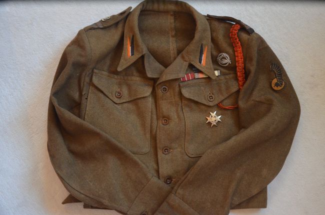 Battle-dress de caporal du 2ème régiment blindé