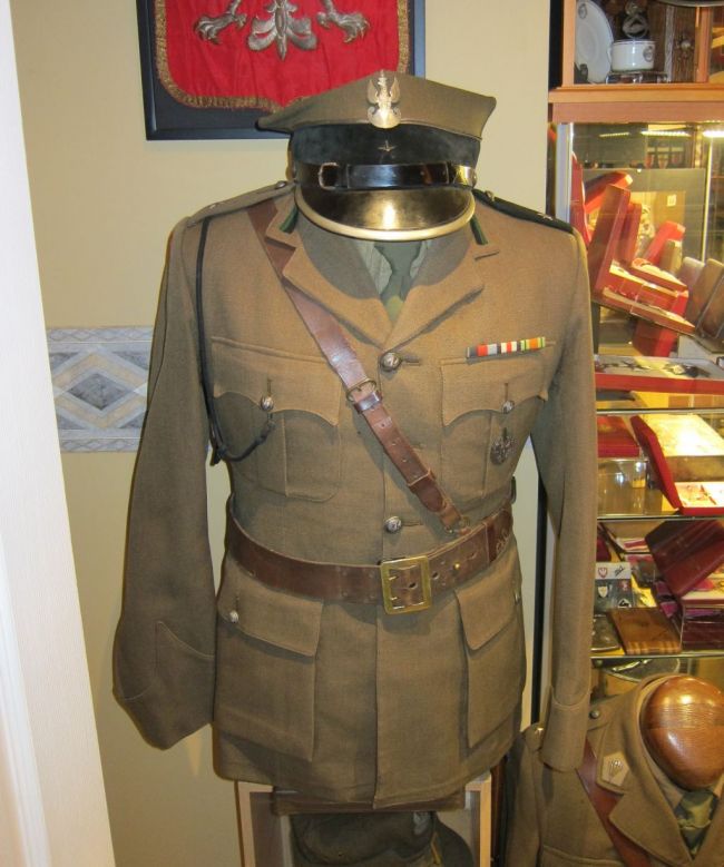 Service dress de sous-lieutenant du 1er ou 2ème PAMot