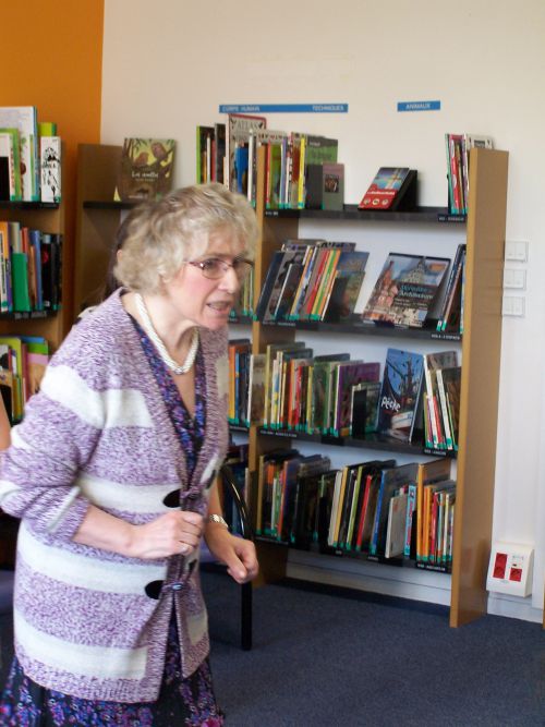 Agnès Rivière Bibliothèque CHENÔVE le 7 mai 2014