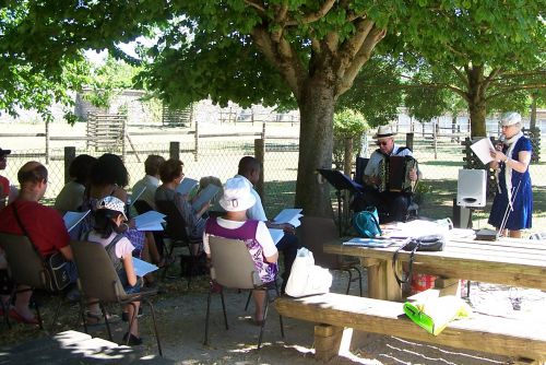 La ferme de l'école en musique