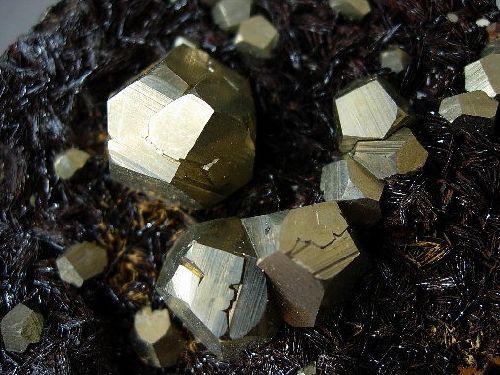 Pyrite et Hématite d'Elbe