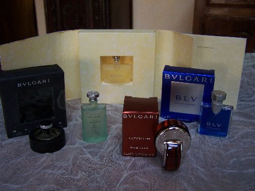 minis Black, Blu, Omnia, Eau parfumée, Bulgari