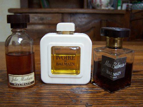 flacons Jolie madame, Ivoire 15ml, Miss Balmain