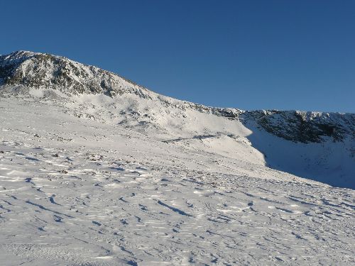 Vers le Pas de la Mine, pas évident...