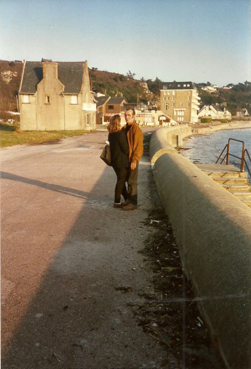 Gwen & moi en 1997 à Trébeurden