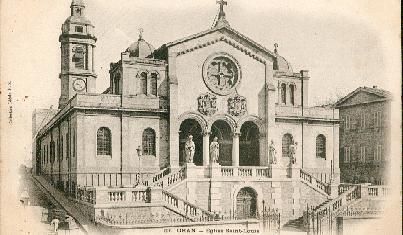 L'église St Louis ancienne Cathedrale d'Oran