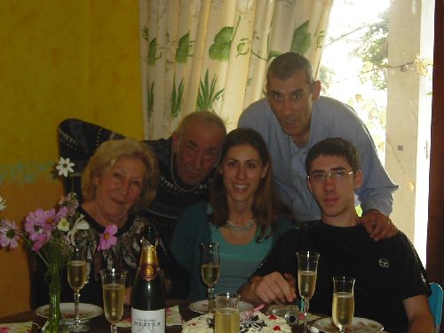 Patrick, Marion, Anthony et mes beau-parents