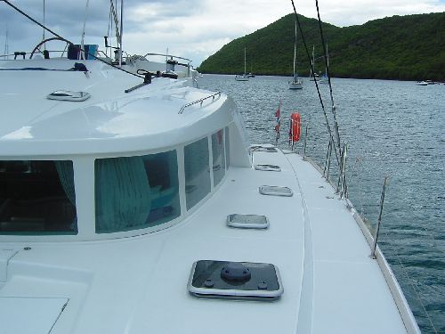 autre vue du catamaran