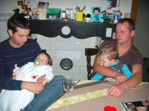 Didier, Luka, Papa et moi (11/10/09)