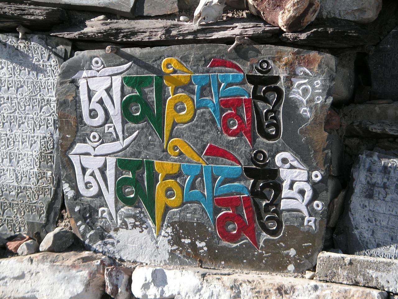 Himalaya Népal mantra