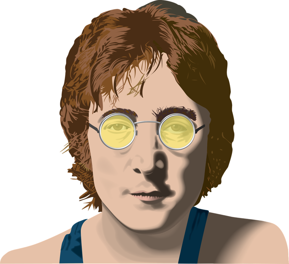 John Lennon Chanteur Célèbre Célébrité Artiste