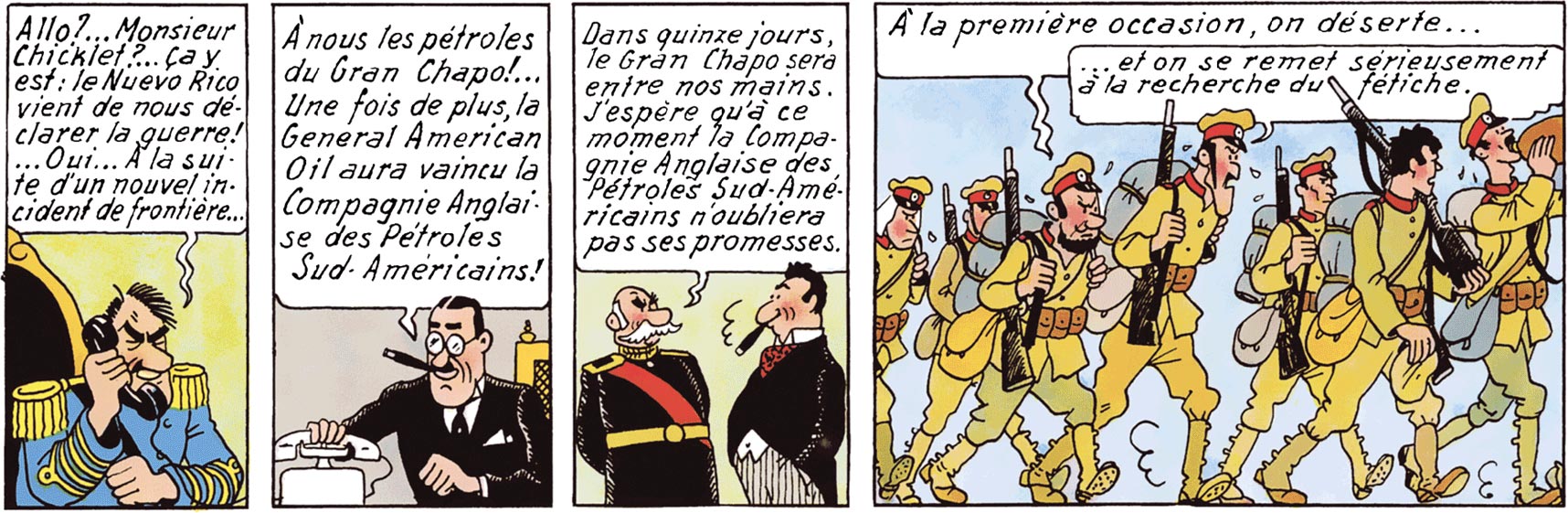 Le Général Alcazar — Tintin 2